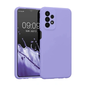 Newface Samsung Galaxy A23 4G Kılıf First Silikon - Lila