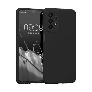 Newface Samsung Galaxy A23 4G Kılıf First Silikon - Siyah