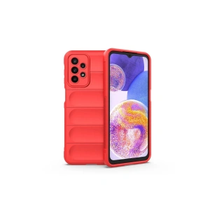 Newface Samsung Galaxy A23 4G Kılıf Optimum Silikon - Kırmızı