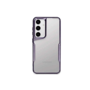 Newface Samsung Galaxy A24 4G Kılıf Boyi Silikon Kapak - Derin Mor