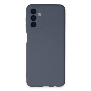 Newface Samsung Galaxy A24 4G Kılıf Nano içi Kadife Silikon - Gri