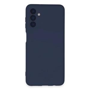 Newface Samsung Galaxy A24 4G Kılıf Nano içi Kadife Silikon - Lacivert