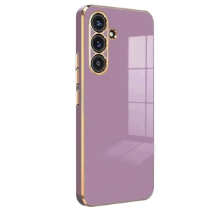 Newface Samsung Galaxy A24 4G Kılıf Volet Silikon - Mor