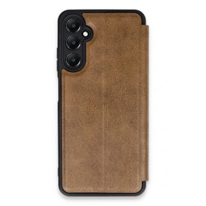 Newface Samsung Galaxy A25 5G Kılıf Flip Cover - Taba