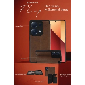 Newface Samsung Galaxy A26 Kılıf Flip Cover - Siyah