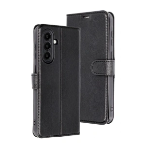 Newface Samsung Galaxy A26 Kılıf Trend S Plus Kapaklı Kılıf - Siyah