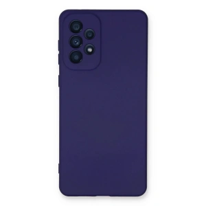 Newface Samsung Galaxy A33 5G Kılıf Nano içi Kadife Silikon - Mor