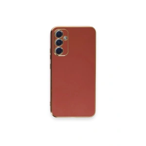 Newface Samsung Galaxy A34 5G Kılıf Volet Silikon - Kırmızı