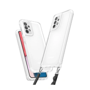 Newface Samsung Galaxy A52 Kılıf Penta Silikon Kılıf - Şeffaf