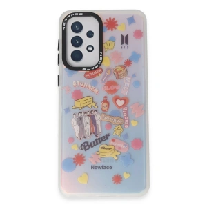 Newface Samsung Galaxy A53 5G Kılıf Estoril Desenli Kapak - Estoril - 16