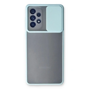 Newface Samsung Galaxy A53 5G Kılıf Palm Buzlu Kamera Sürgülü Silikon uaz