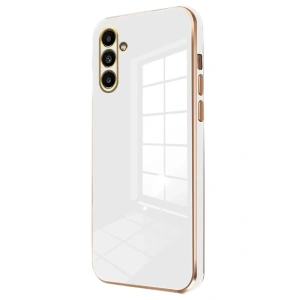 Newface Samsung Galaxy A55 5G Kılıf Volet Silikon - Beyaz