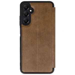 Newface Samsung Galaxy A56 Kılıf Flip Cover - Taba