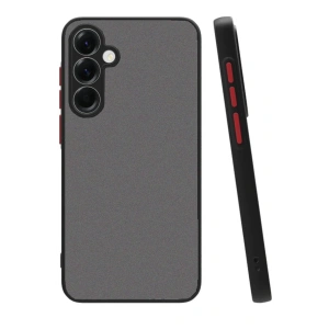 Newface Samsung Galaxy A56 Kılıf Montreal Silikon Kapak - Siyah