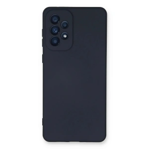 Newface Samsung Galaxy A73 5G Kılıf Nano içi Kadife Silikon - Lacivert