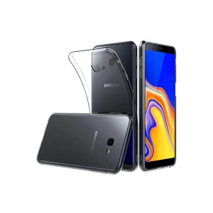 Newface Samsung Galaxy J4 Plus Kılıf Lüx Şeffaf Silikon