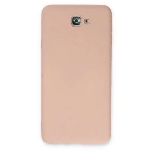 Newface Samsung Galaxy J7 Prime Kılıf Nano içi Kadife Silikon - Pudra