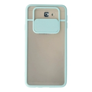 Newface Samsung Galaxy J7 Prime Kılıf Palm Buzlu Kamera Sürgülü Silikon uaz