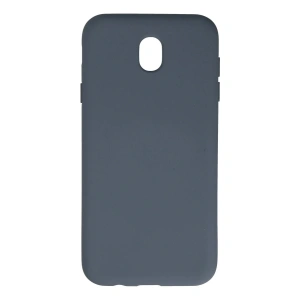 Newface Samsung Galaxy J7 Pro / J730 Kılıf Nano içi Kadife Silikon - Gri