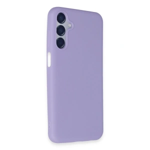 Newface Samsung Galaxy M15 Kılıf First Silikon - Lila