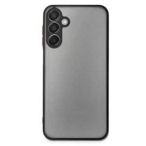 Newface Samsung Galaxy M15 Kılıf Montreal Silikon Kapak - Siyah