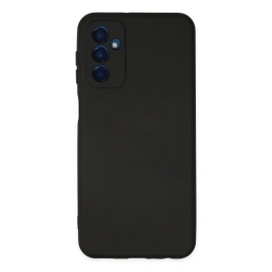 Newface Samsung Galaxy M23 Kılıf Nano içi Kadife Silikon - Siyah