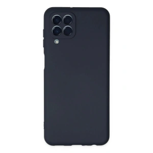 Newface Samsung Galaxy M33 Kılıf Nano içi Kadife Silikon - Lacivert
