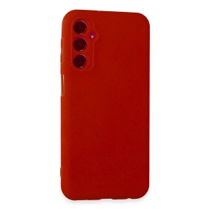 Newface Samsung Galaxy M34 5G Kılıf First Silikon - Kırmızı