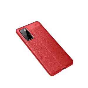 Newface Samsung Galaxy S20 FE Kılıf Auto Focus Kapak - Kırmızı