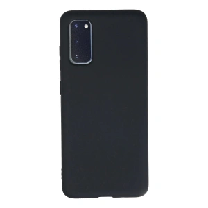 Newface Samsung Galaxy S20 Kılıf Nano içi Kadife Silikon - Lacivert