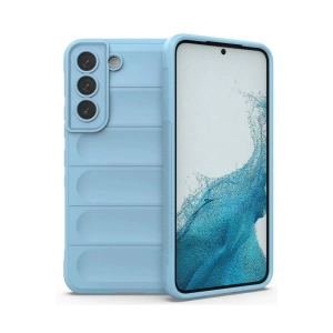 Newface Samsung Galaxy S21 Kılıf Optimum Silikon - Sky Blue