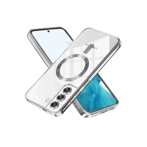 Newface Samsung Galaxy S22 Kılıf Kross Magneticsafe Kapak - Titan Gri