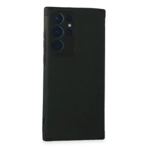 Newface Samsung Galaxy S22 Ultra Kılıf Loop Deri Silikon - Yeşil