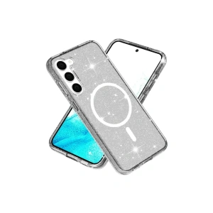 Newface Samsung Galaxy S23 FE Kılıf Glow Magsafe Kapak - Siyah