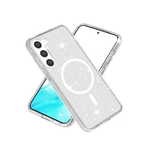 Newface Samsung Galaxy S23 Kılıf Glow Magsafe Kapak - Şeffaf