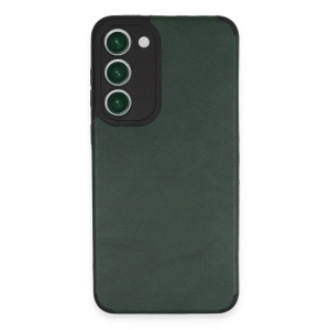 Newface Samsung Galaxy S23 Plus Kılıf Loop Deri Silikon - Yeşil