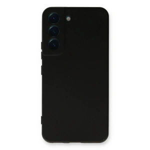 Newface Samsung Galaxy S23 Plus Kılıf Nano içi Kadife Silikon - Siyah