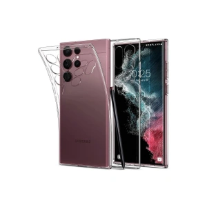 Newface Samsung Galaxy S23 Ultra Kılıf Lüx Şeffaf Silikon