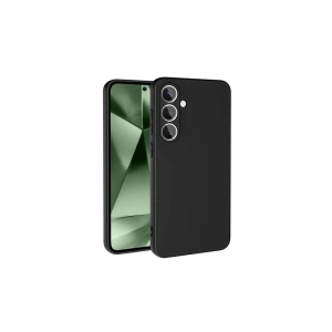 Newface Samsung Galaxy S24 FE Kılıf Nano içi Kadife Silikon - Siyah