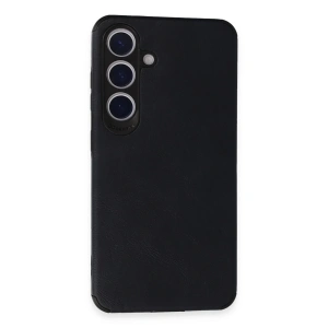 Newface Samsung Galaxy S24 Kılıf Loop Deri Silikon - Lacivert