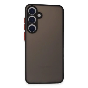 Newface Samsung Galaxy S24 Kılıf Montreal Silikon Kapak - Siyah