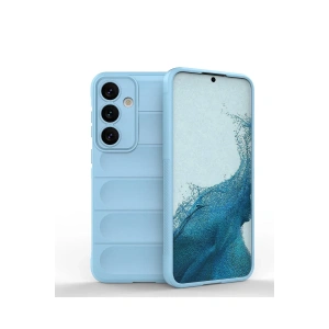 Newface Samsung Galaxy S24 Kılıf Optimum Silikon - Sky Blue