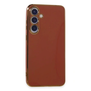 Newface Samsung Galaxy S24 Kılıf Volet Silikon - Kırmızı