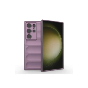 Newface Samsung Galaxy S24 Ultra Kılıf Optimum Silikon - Mor