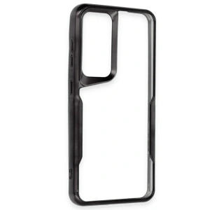 Newface Samsung Galaxy S25 Kılıf Boyi Silikon Kapak - Siyah