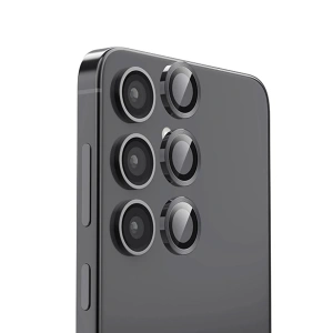 Newface Samsung Galaxy S25 Raze Metal Kamera Lens - Siyah