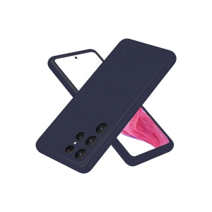 Newface Samsung Galaxy S25 Ultra Kılıf First Silikon - Lacivert