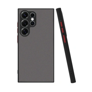 Newface Samsung Galaxy S25 Ultra Kılıf Montreal Silikon Kapak - Siyah