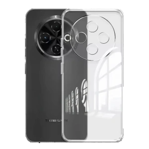 Newface Tecno Spark 30C Kılıf Lüx Şeffaf Silikon