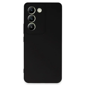 Newface Vivo V30 Lite 4G Kılıf First Silikon - Siyah
